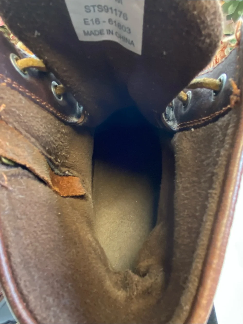 Sperry Saltwater Duck Boot Brown Leather Waterproof Women’s Size 8M